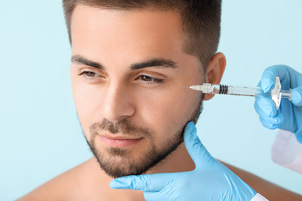 Antiwrinkle Injection Men